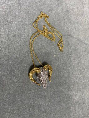 Alexis Bittar Ram Head Necklace